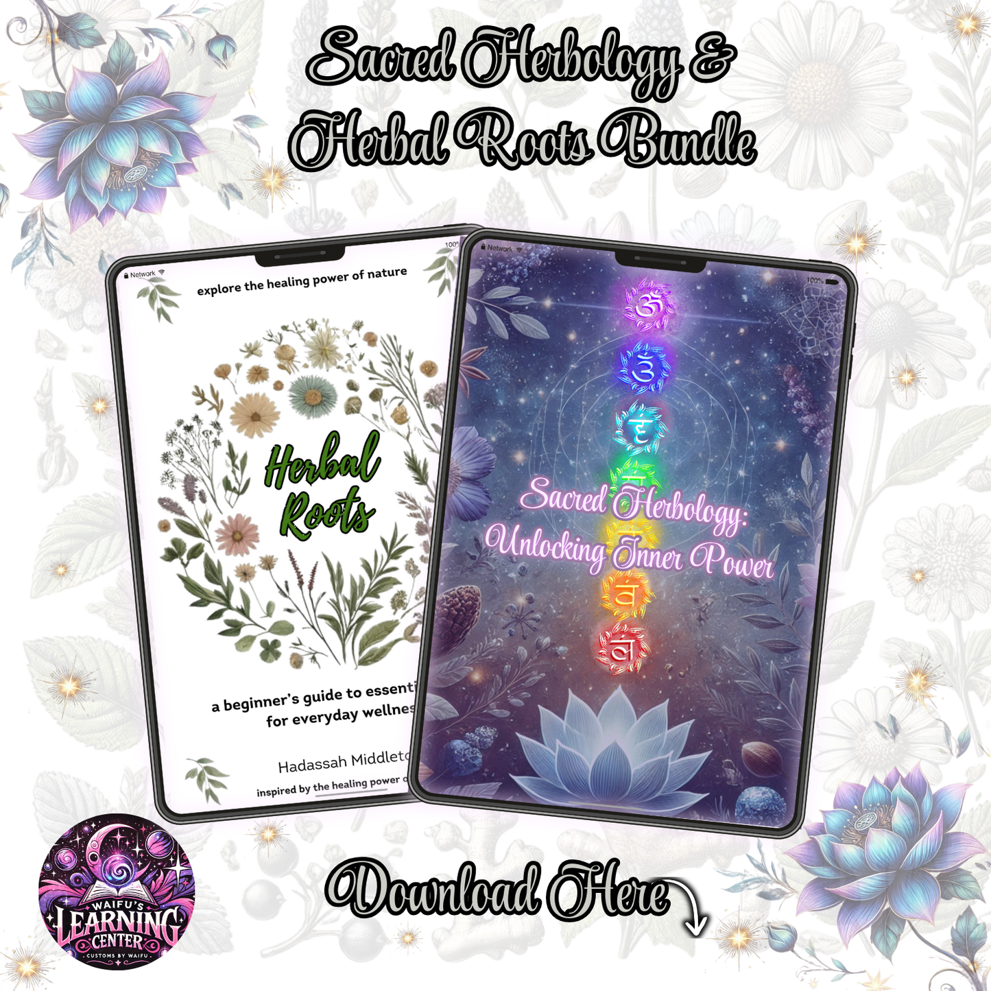 herbal roots + sacred herbology bundle