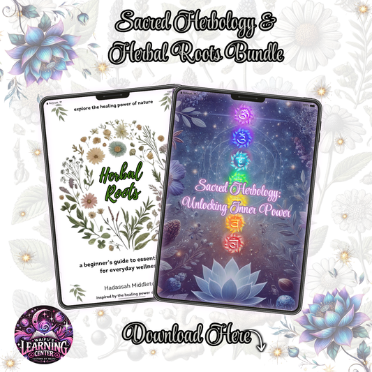 herbal roots + sacred herbology bundle